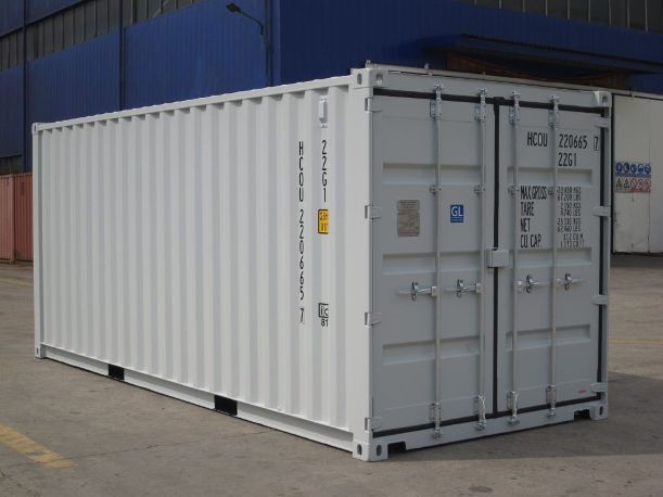 20 Fuß Seecontainer - Mietcontainer der Acker Raum-Systeme GmbH.