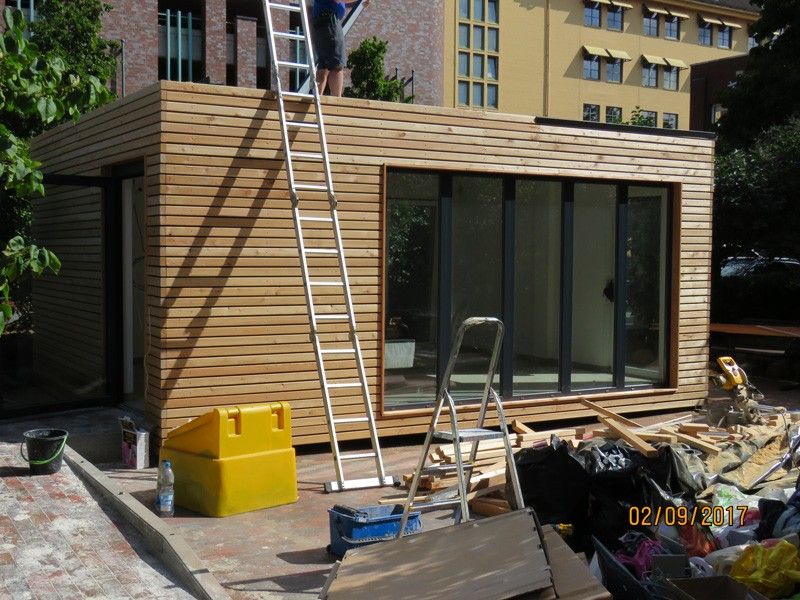 Raucherkabine für Industriekunden in Hamburg