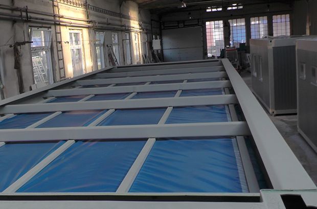 Container: Dachträger, Standard, PE-Folie, Dachlast 100 kg/m2